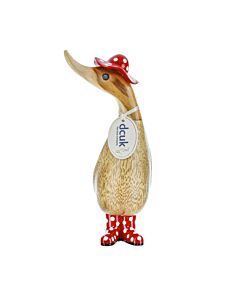 DCUK Spotty Boots Ducky - Red